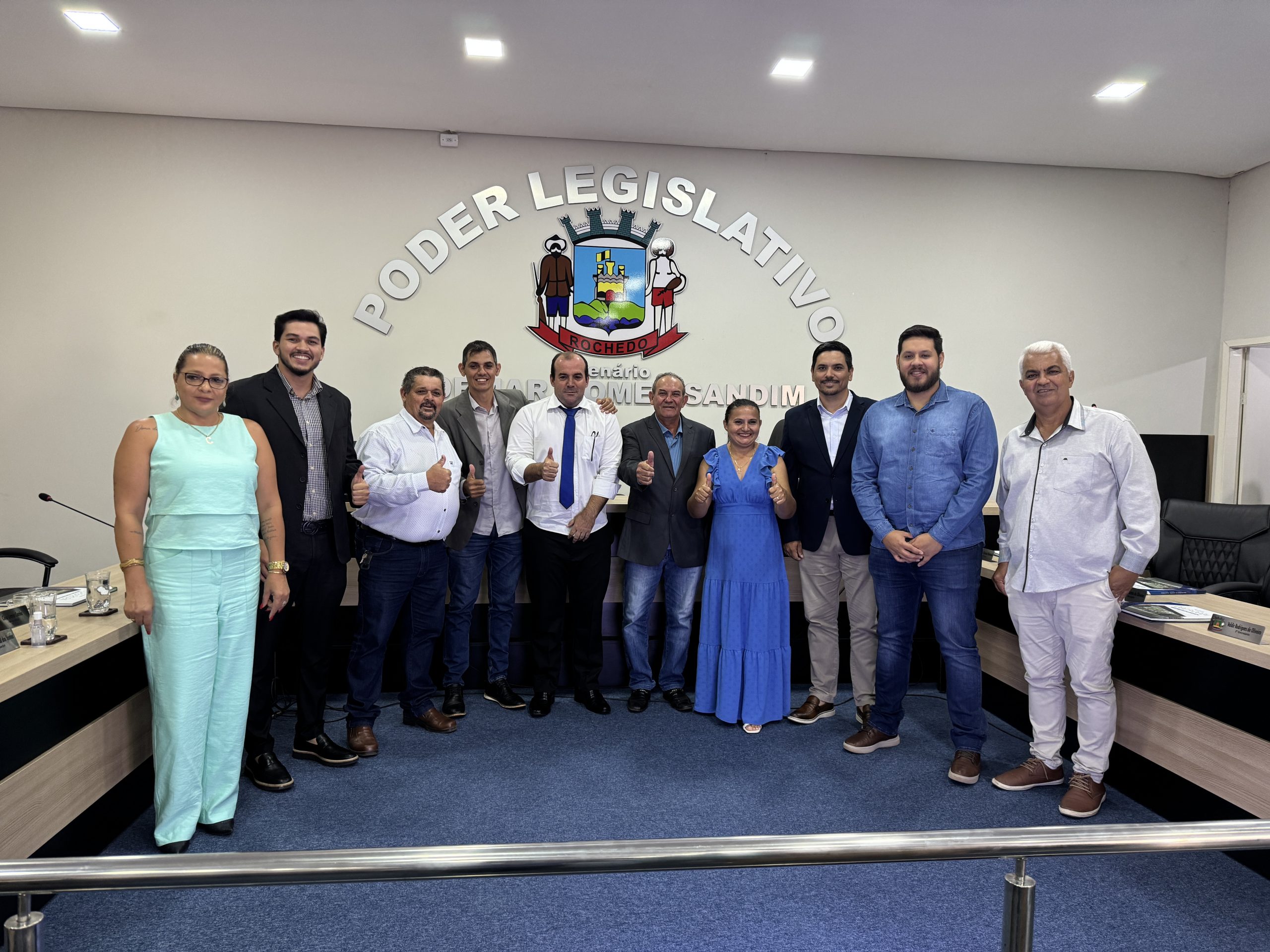 Câmara Municipal de Rochedo realiza Sessão Solene de abertura do Ano Legislativo