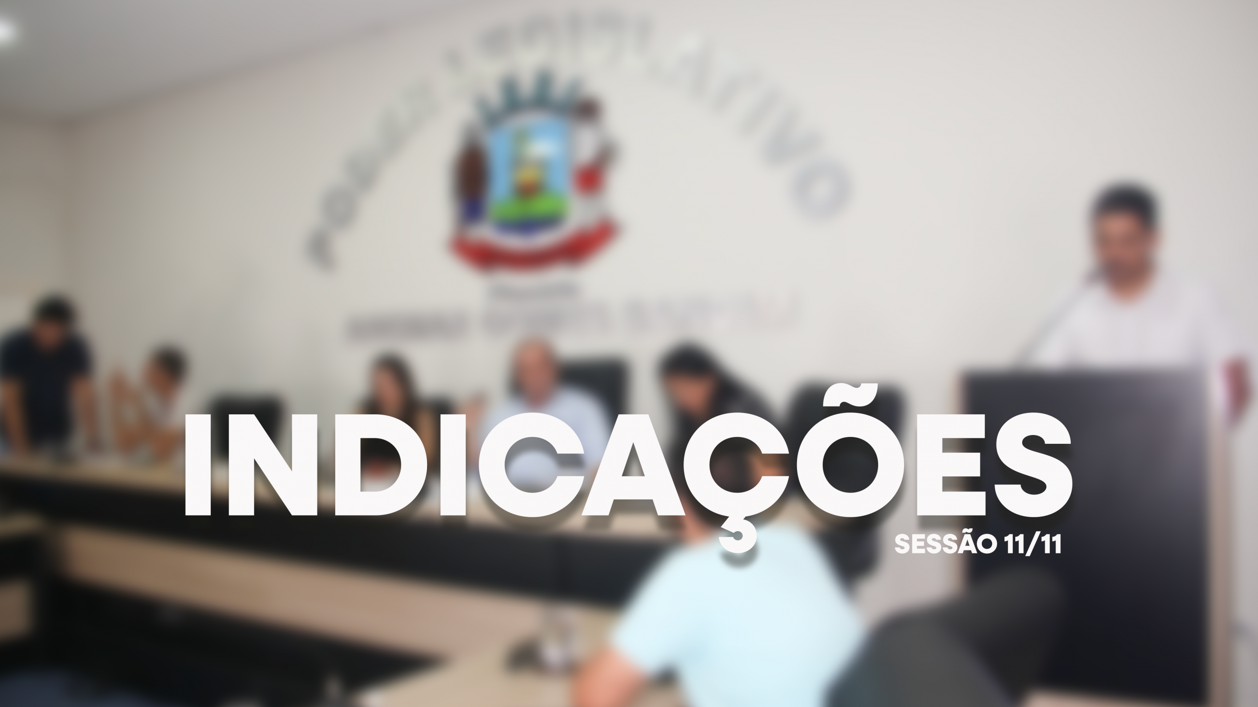 Câmara Municipal de Rochedo apresenta novas indicações aprovadas em sessão de 11 de novembro