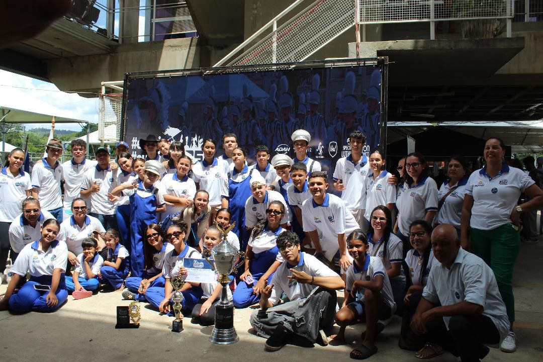 Banda Municipal de Rochedo conquista o Brasil e se torna campeã nacional em três categorias
